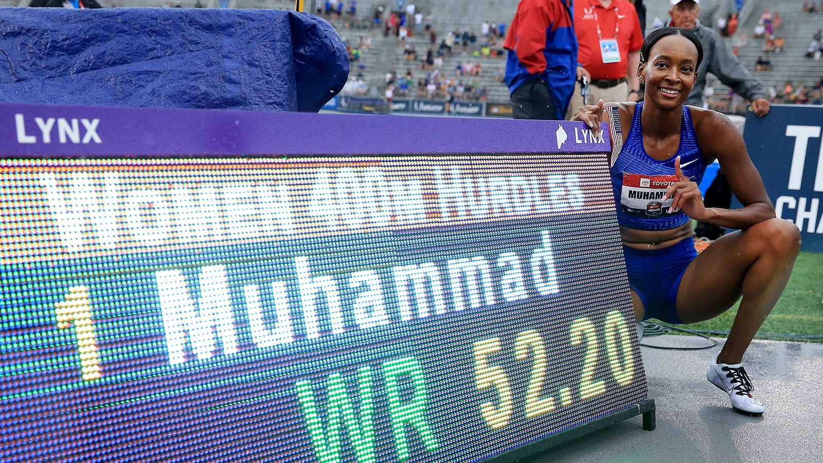 IAAF ратифицировала мировой рекорд Далайлы Мухаммад в беге на 400 метров с барьерами